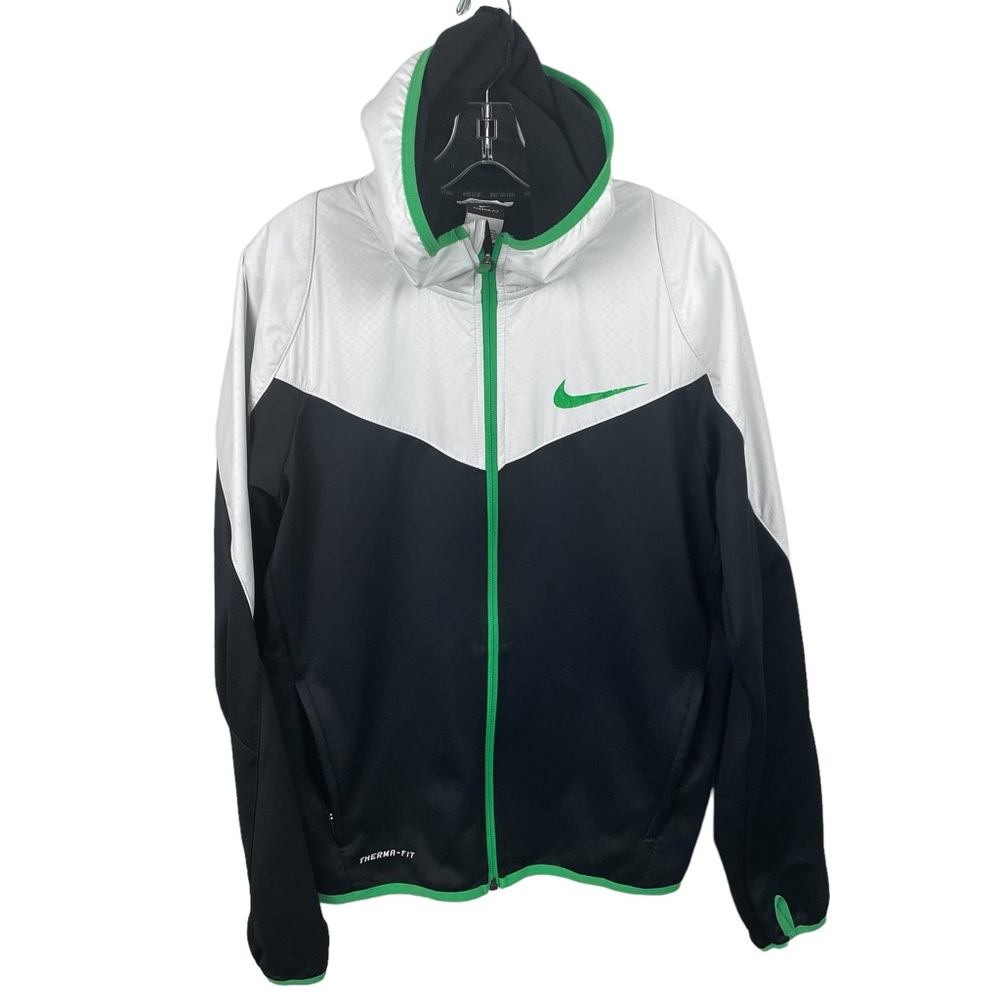 Nike Therma-Fit Unisex Zip Up Hooded Jacket w/thumbholes Size Medium